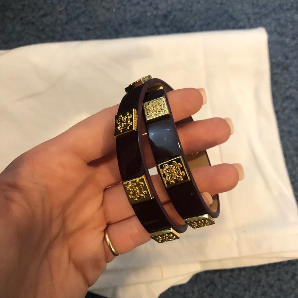 Rustic cuff double wrap meagen